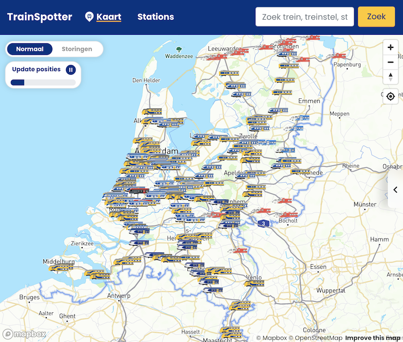 TrainSpotter Screen Shot